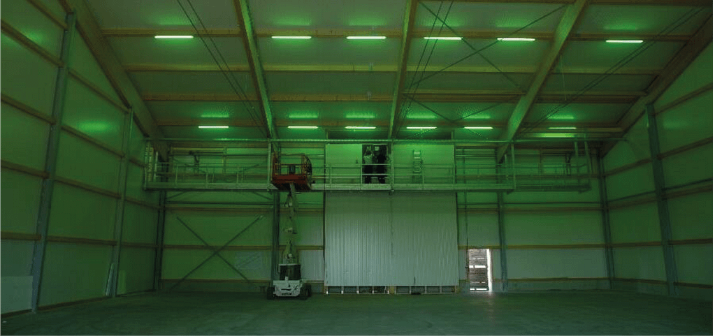 <b>Feuchtraumleuchte</b> Karo III (Kartoffellagerung)