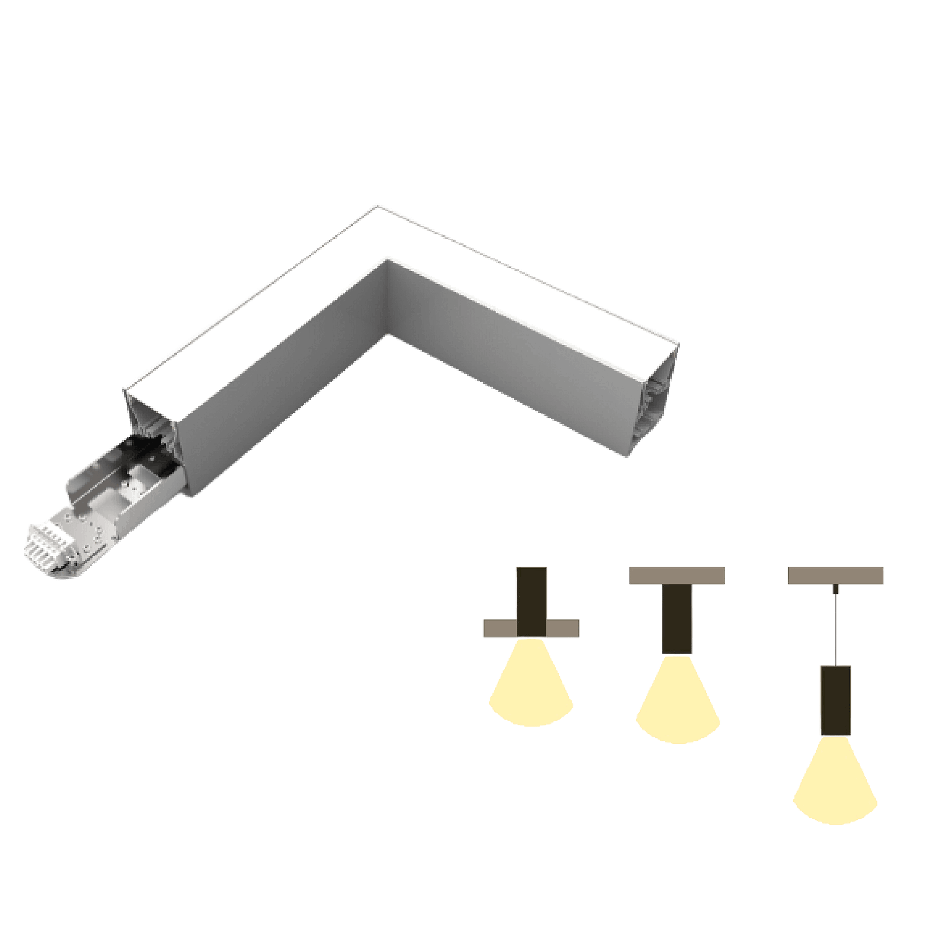 SMP 60 D L-Verbinder Lichtsystem Lito